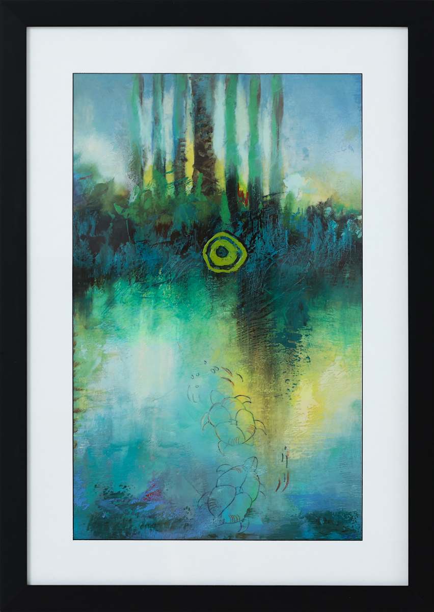 Turtles Swimming by Leslie Neumann, Image 5.