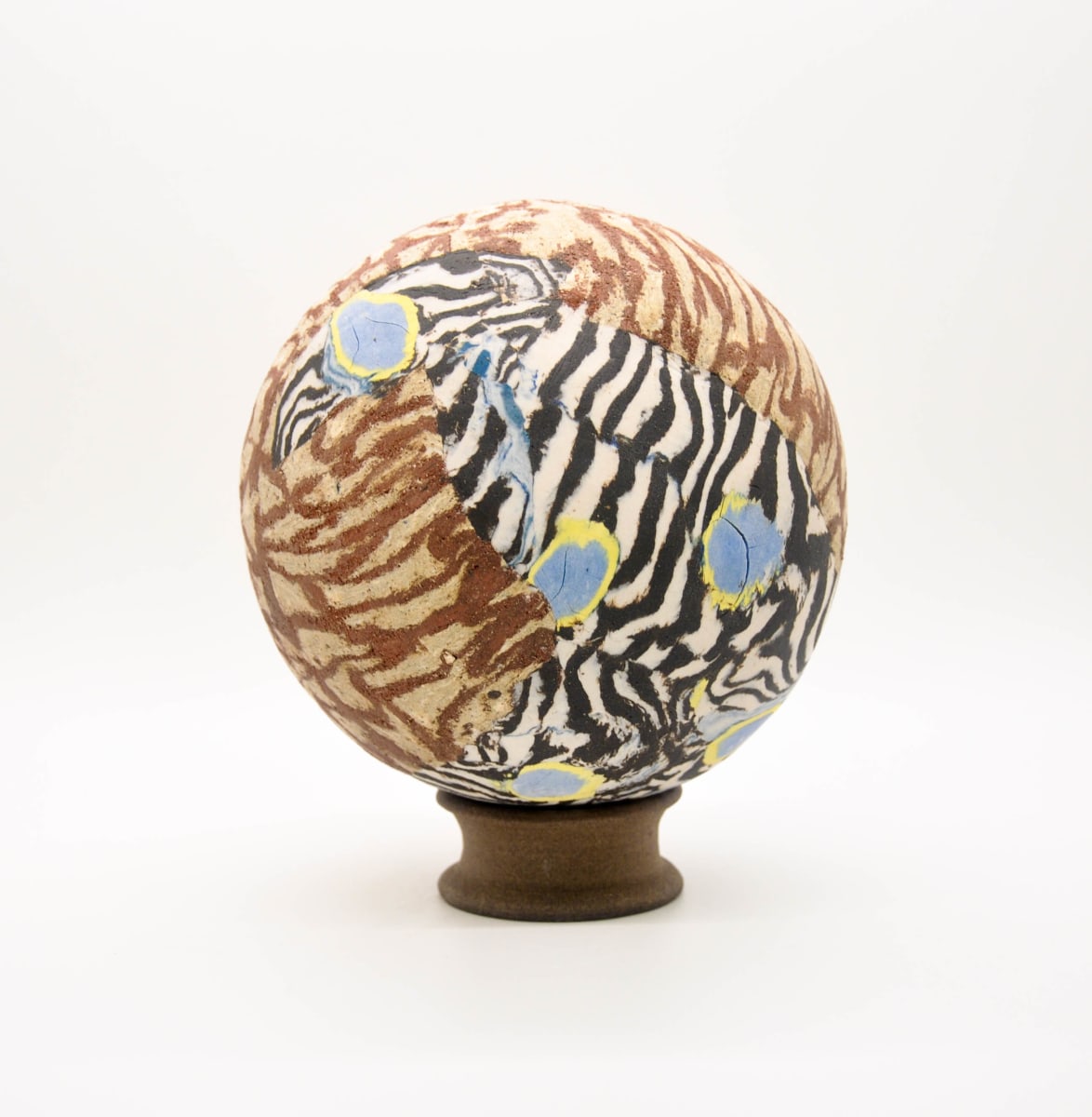 Double Patterned Sphere I by Karen Kuo 