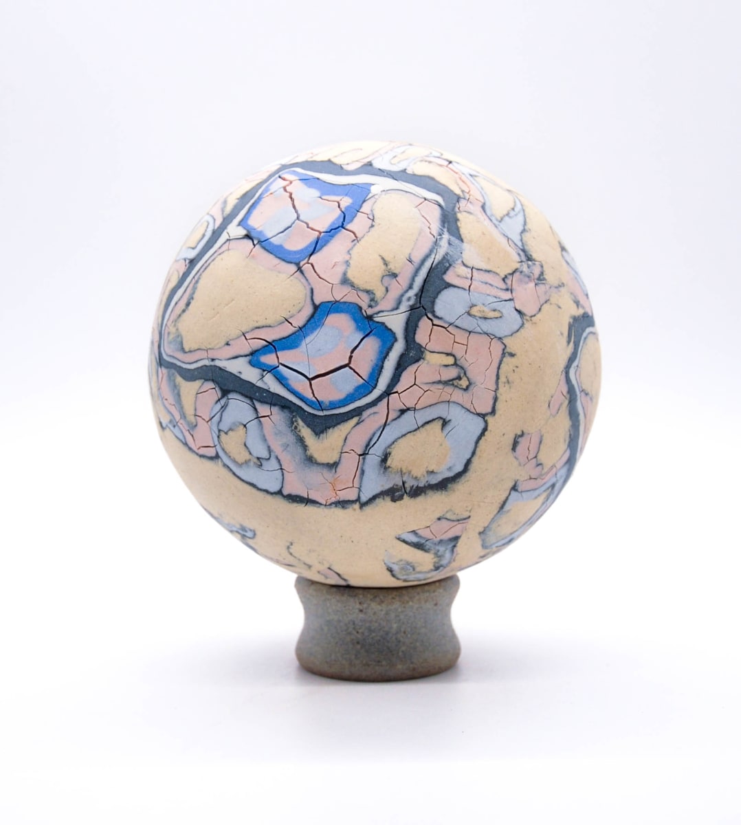 Quilted Sphere I (Medium) by Karen Kuo 
