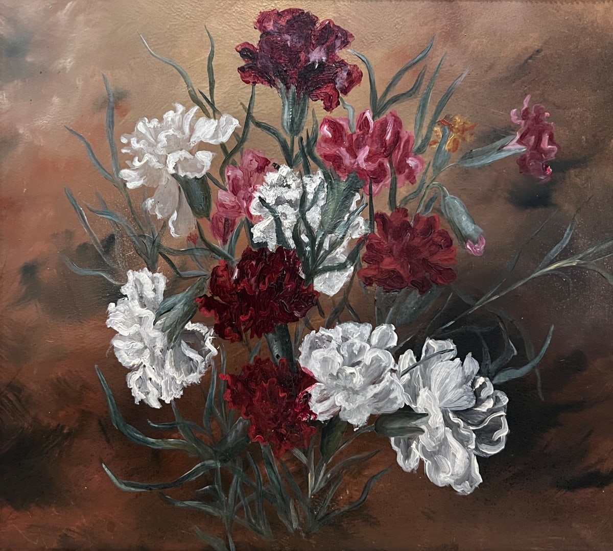 Carnations by Ada Marie Lewis Peck 