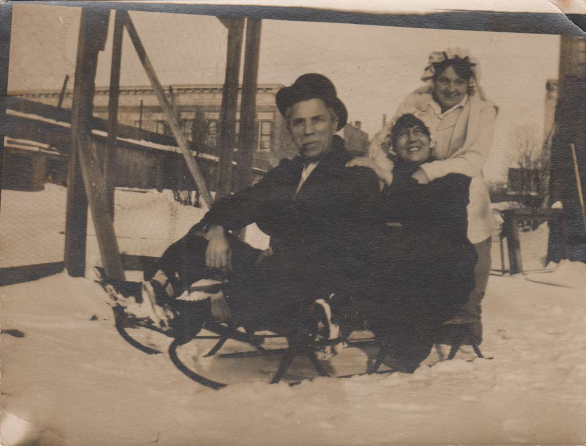 City Sledding by Unknown, United States, Image 1.