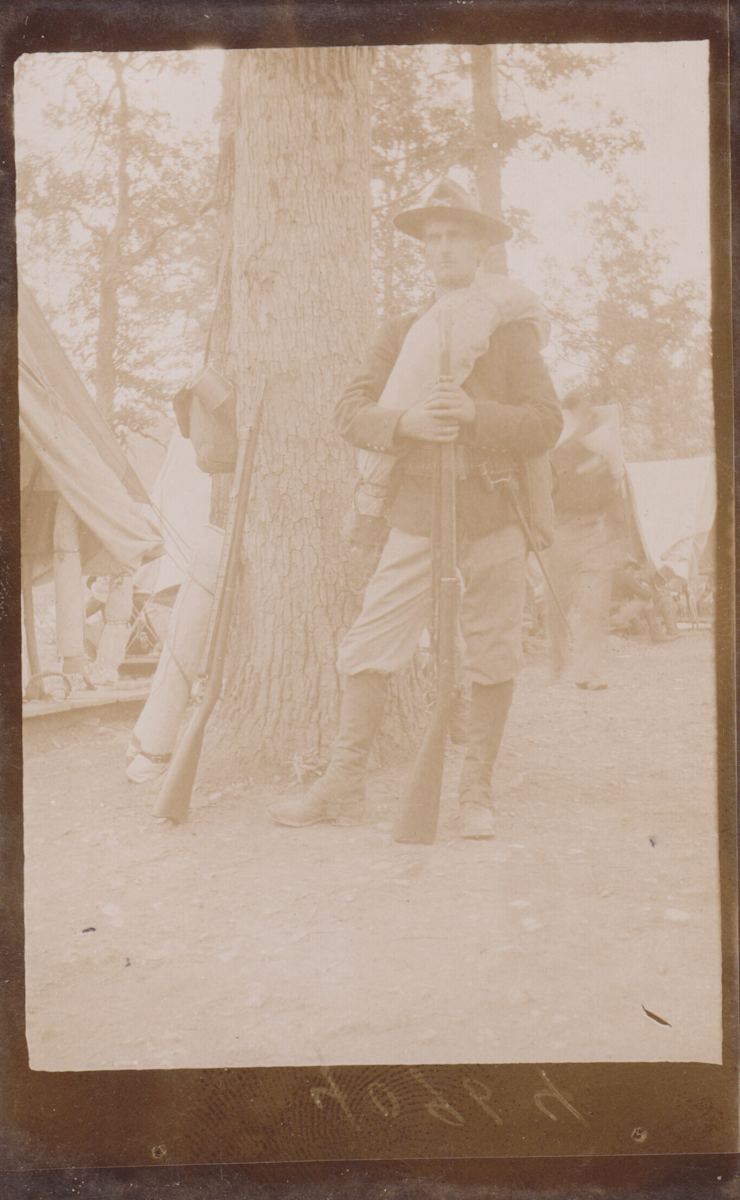 Camp Scene by Unknown, United States, Image 1.