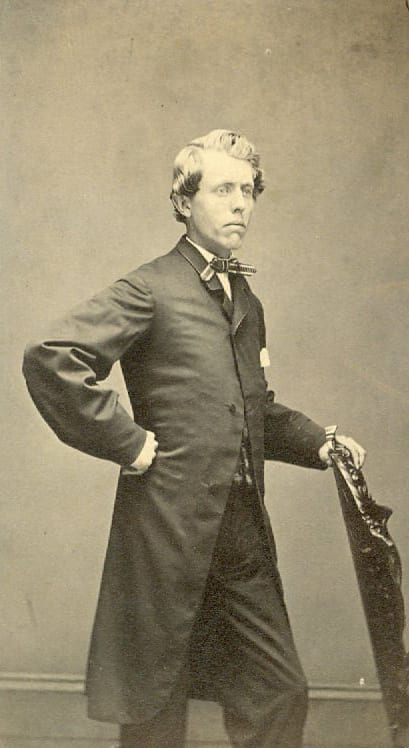 Portrait of Ansel Barnum Gildersleeve by Richard A. Lewis 