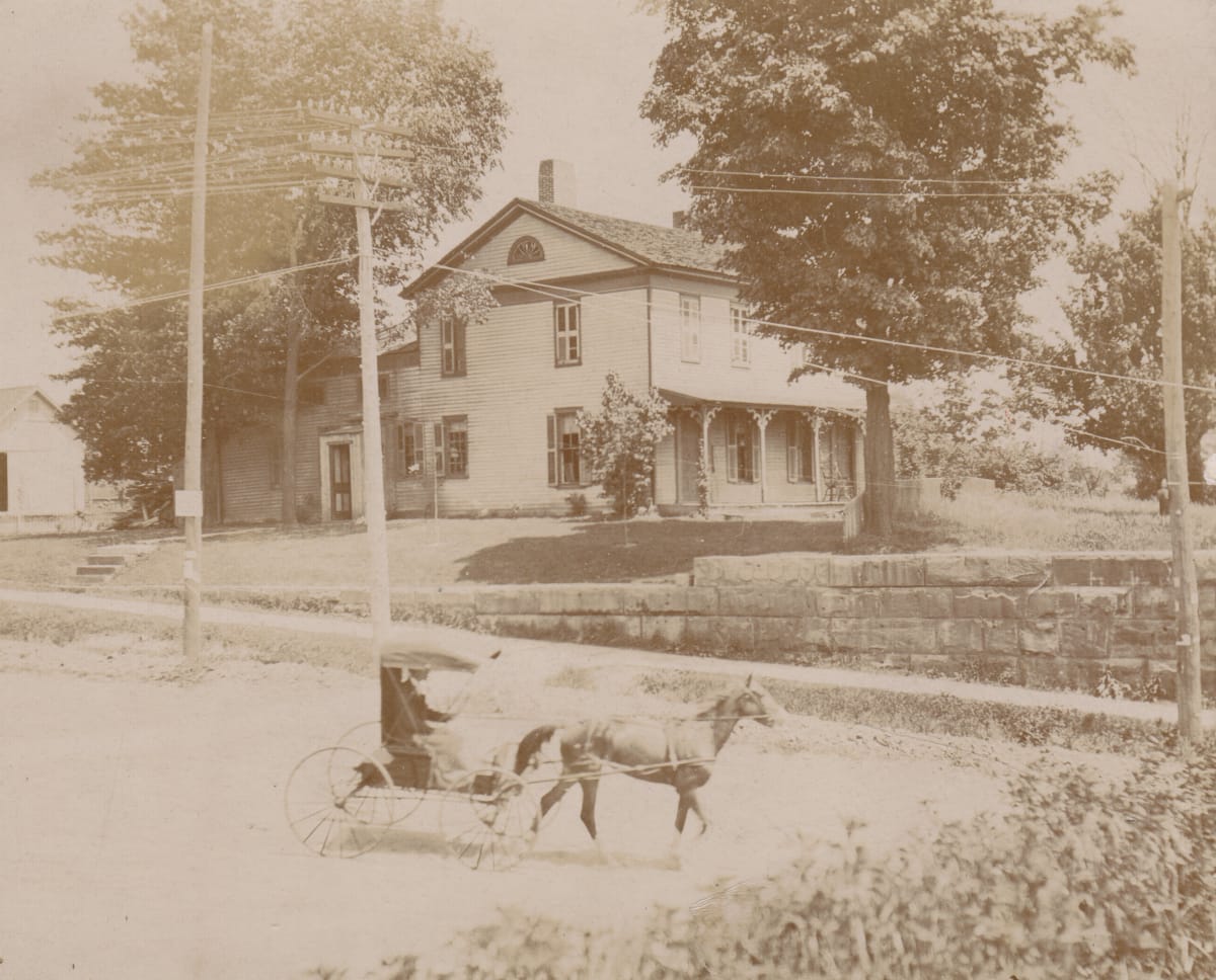 Frank Bishop's Old Home, Elyria by Unknown 