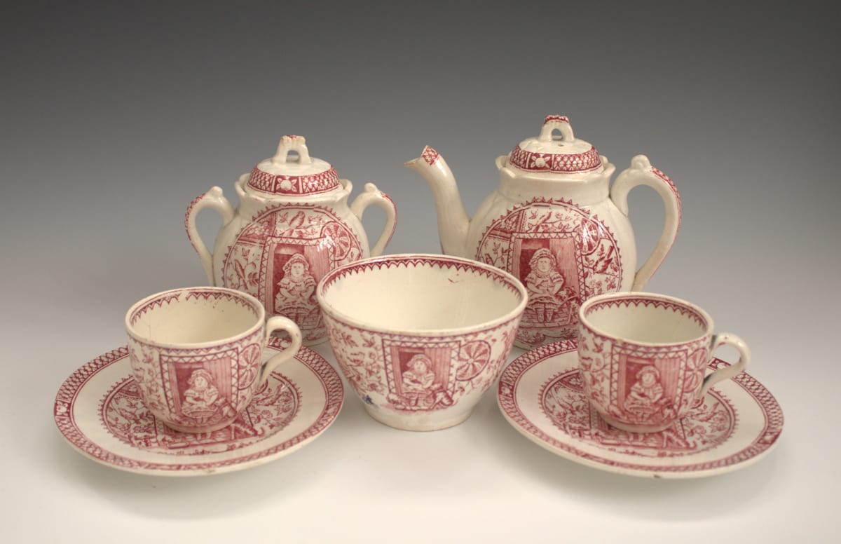 Children's Staffordshire Set by Charles Allerton & Co. 