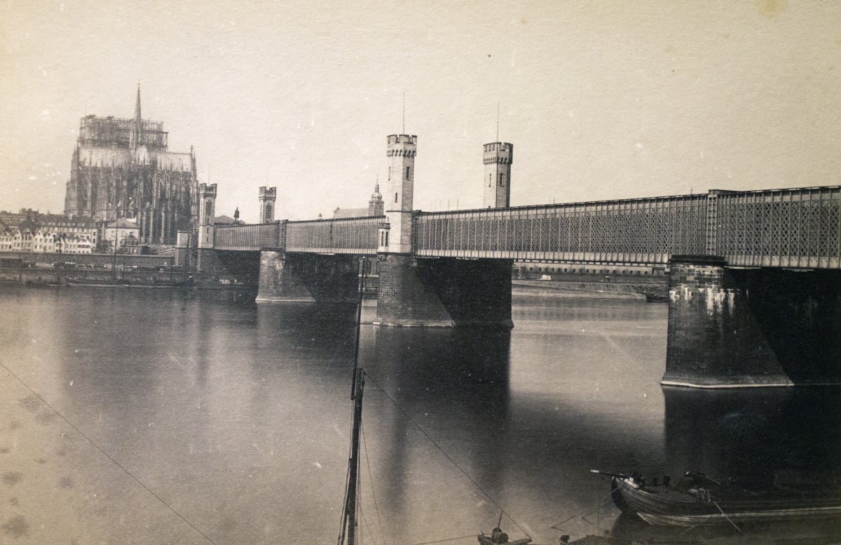 Dombruecke (Cathedral Bridge), Cologne by Theodor Creifelds 