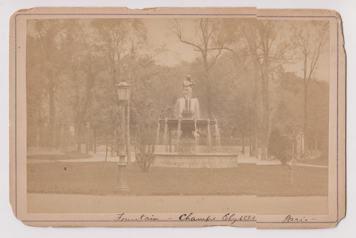 Fountain, Champs Elysees by Unknown, France 