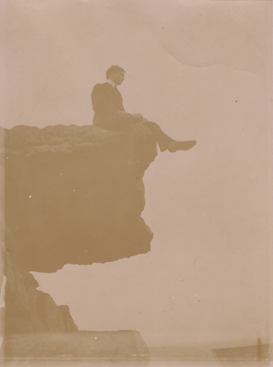Cliff Sitting by Unknown, United States, Image 1.