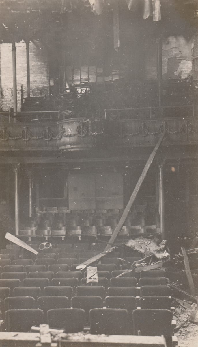 Elyria Theatre Fire by Unknown, United States 