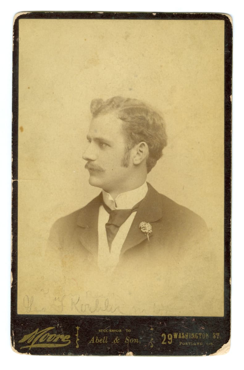 Cabinet Card by Elbridge W. "Cap" Moore 