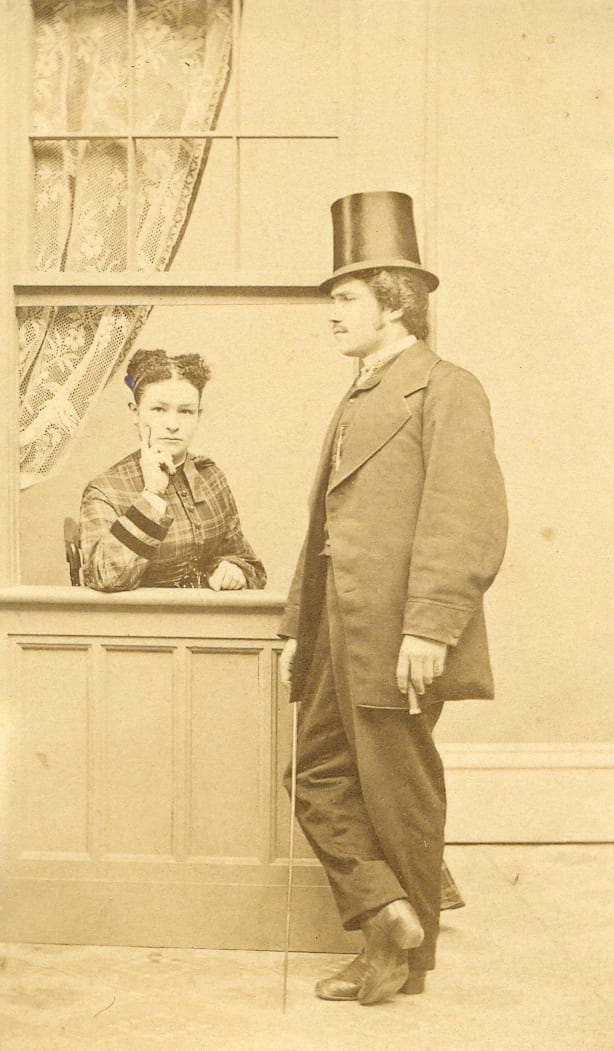 Carte de Visite by Mr. & Mrs. Graves, Image 1.