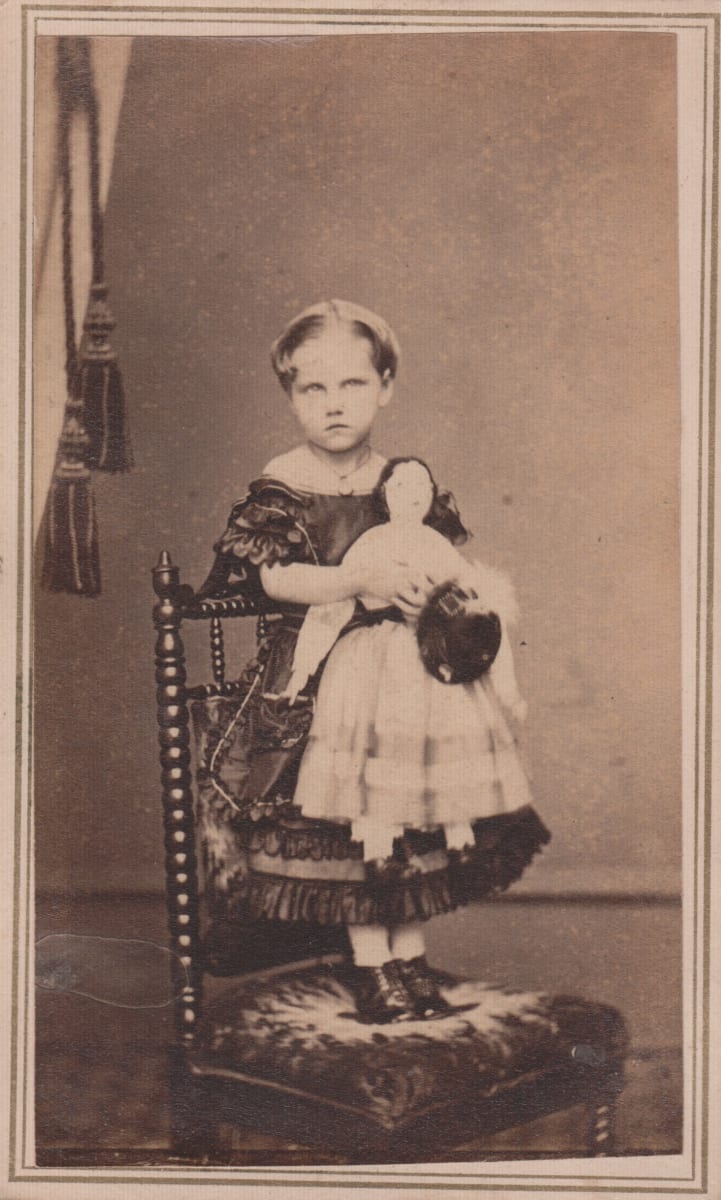 Girl with Doll by Unknown, United States 