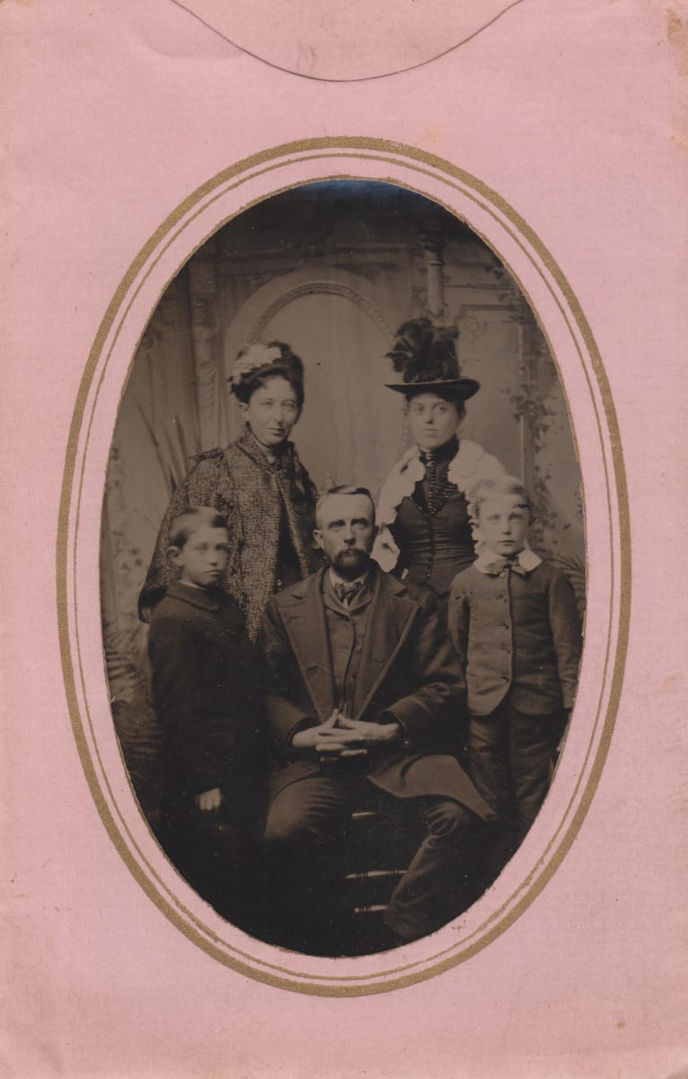 Knights Family Portrait by Unknown, United States, Image 1.