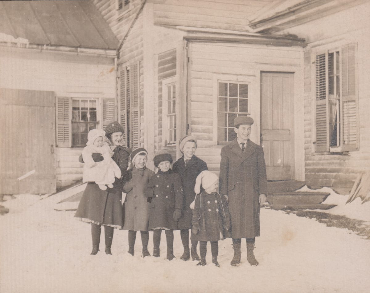 Children at Jones Farm by Unknown, United States 