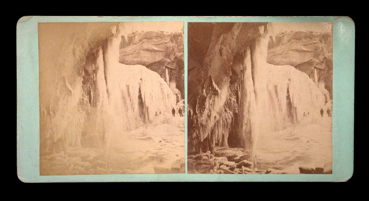 West Falls, from Cave, Elyria, Ohio by Judd C. Potter, Image 1.