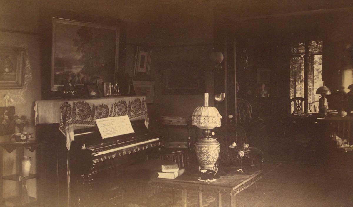 Parlor Interior (Set of Two) by Unknown, United States 