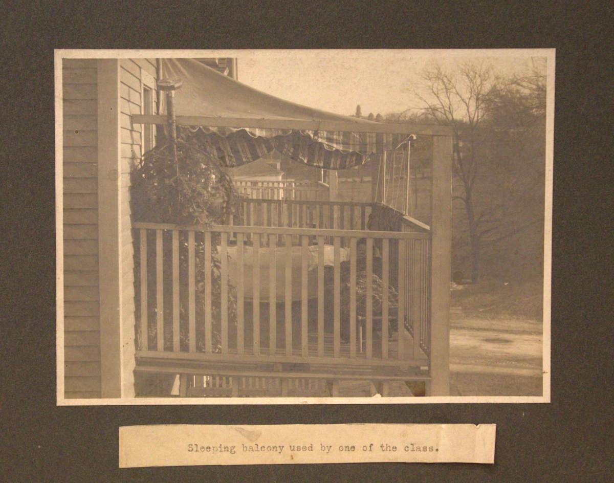 Sleeping Porch by Dr. Joseph Hersey Pratt, Image 2.