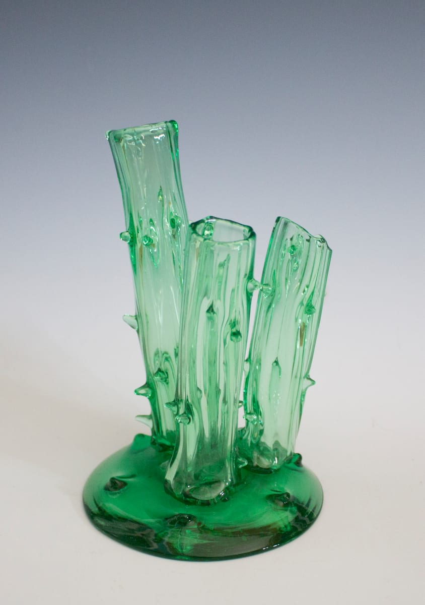 Stump Vase by Frederick Carder for Steuben Glass Works 