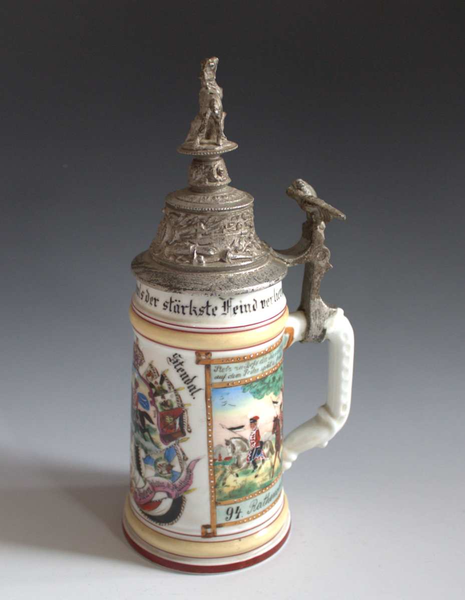 Regimental Stein by Unknown, Germany, Image 1.