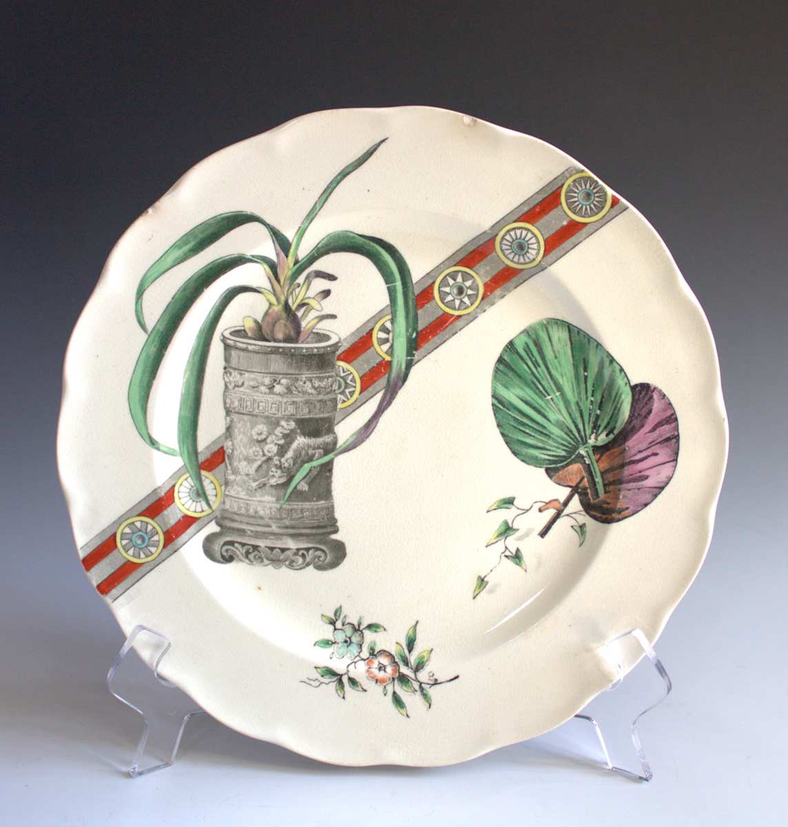 Plate by Powell, Bishop & Stonier 