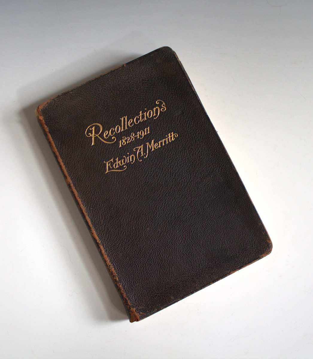 Recollections, 1828-1911 by Edwin A. Merritt, Image 3.