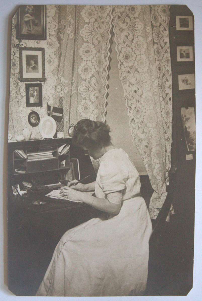 Writing a Letter by Unknown, Image 1.