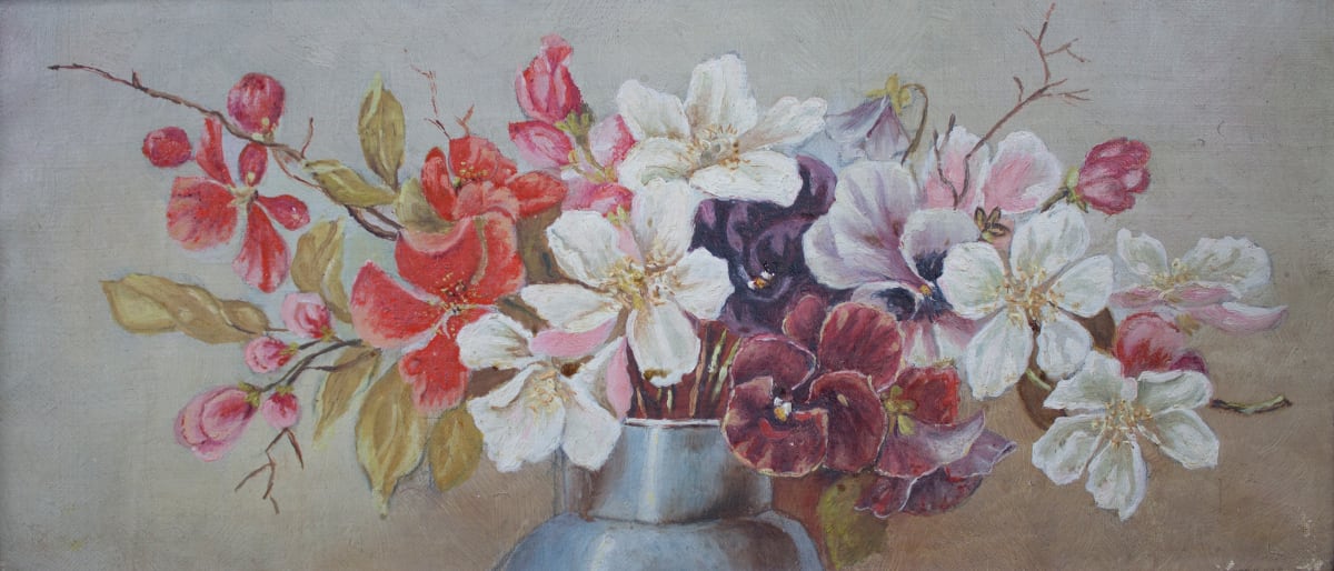 Flowers in a Pitcher by Unknown 