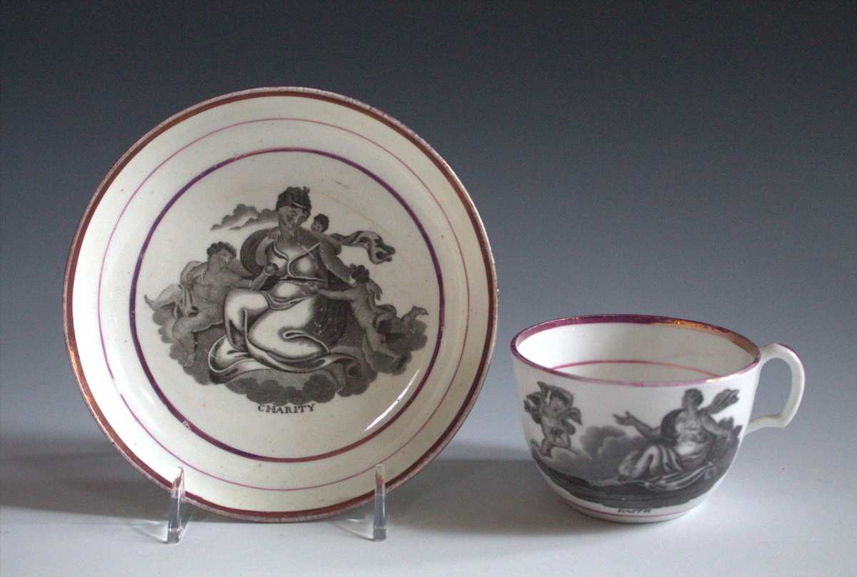 Cup and Saucer by Unknown, England 