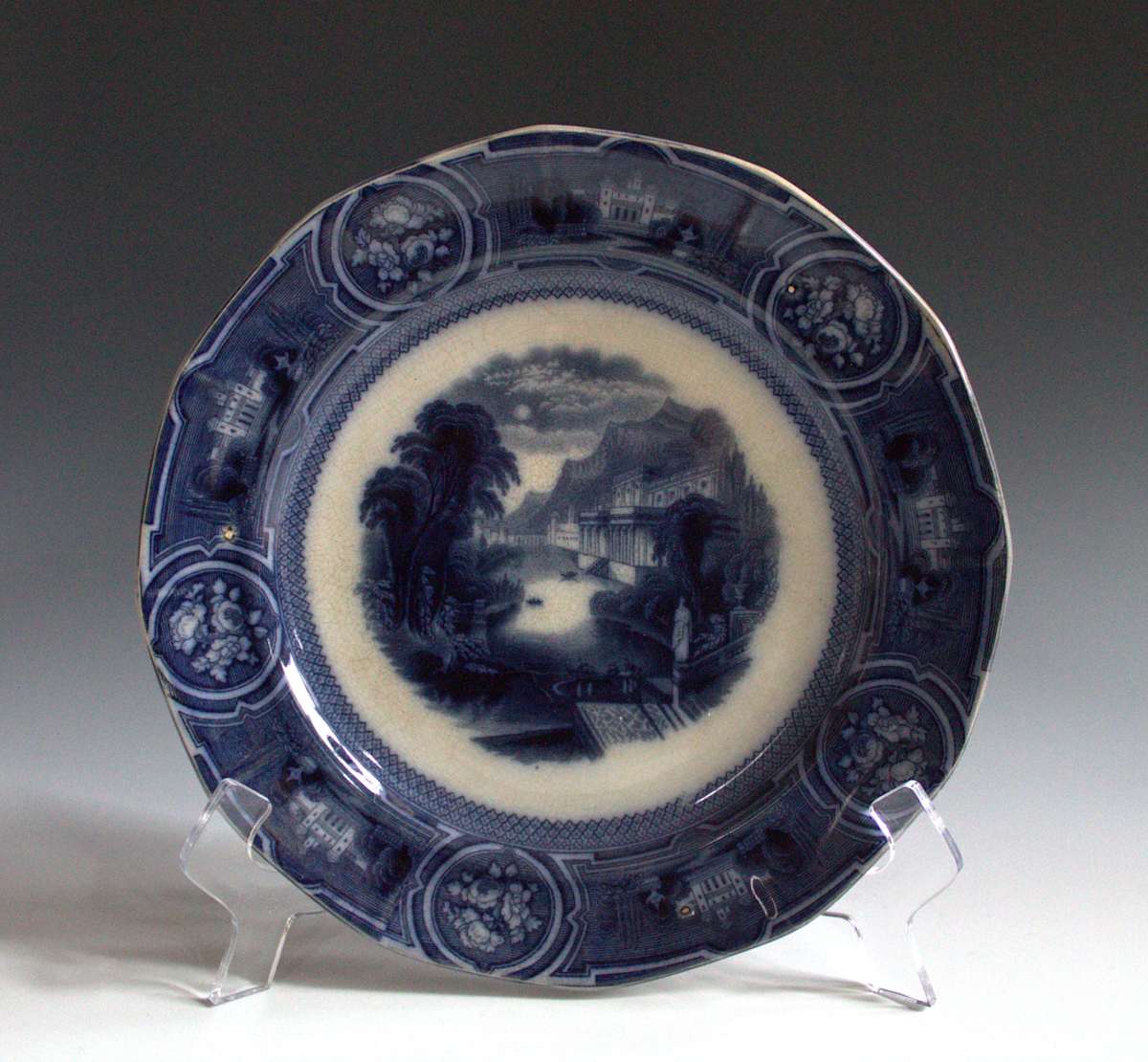 Plate by Wedgwood & Co. 