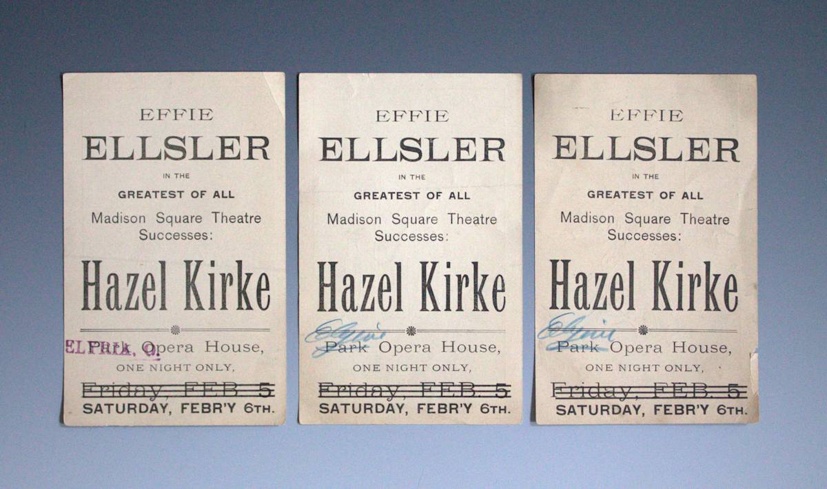 Playbills (Set of Three) by Unknown, United States 