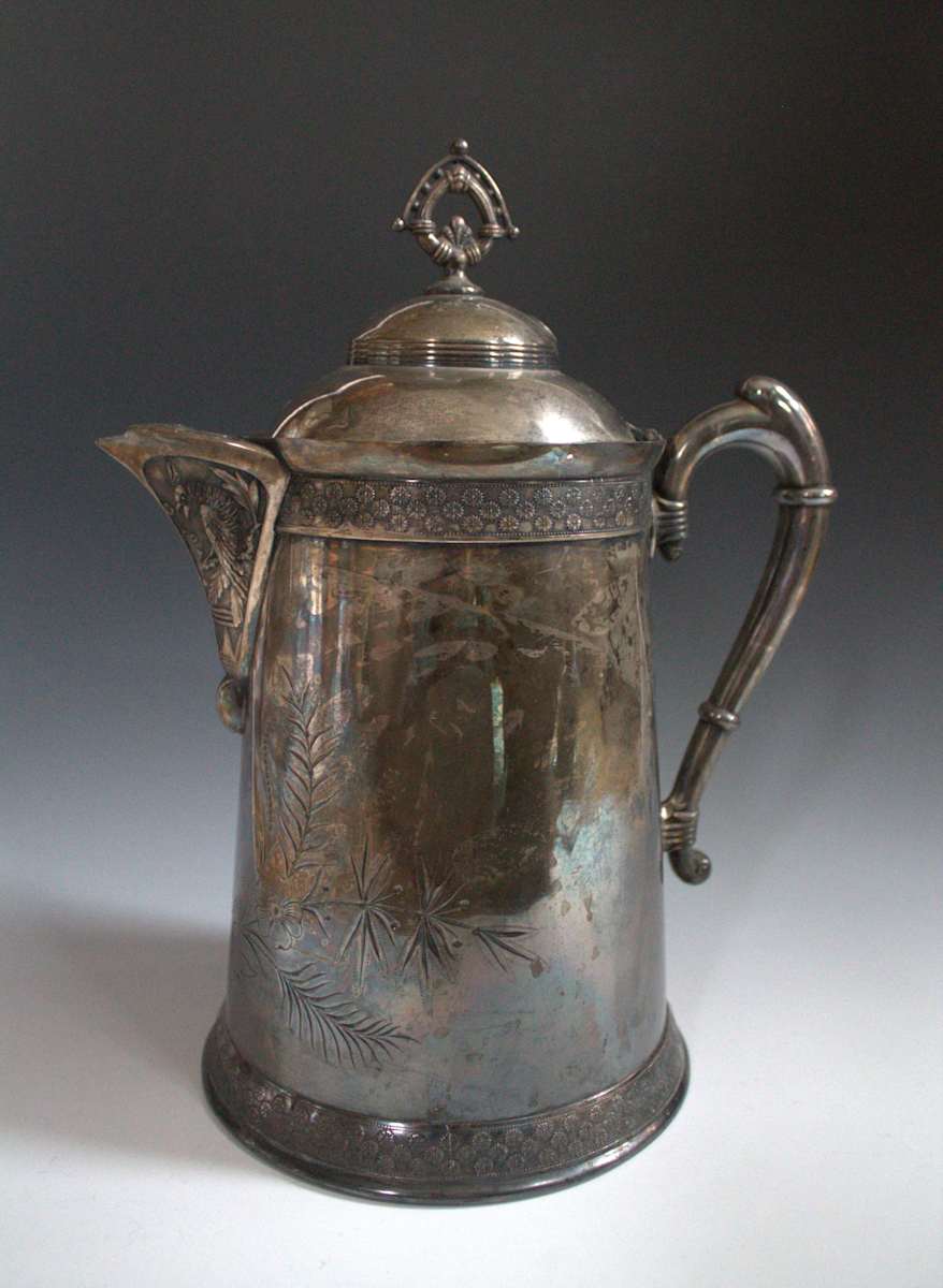 Water Pitcher by Pairpoint Manufacturing Co., Image 2.