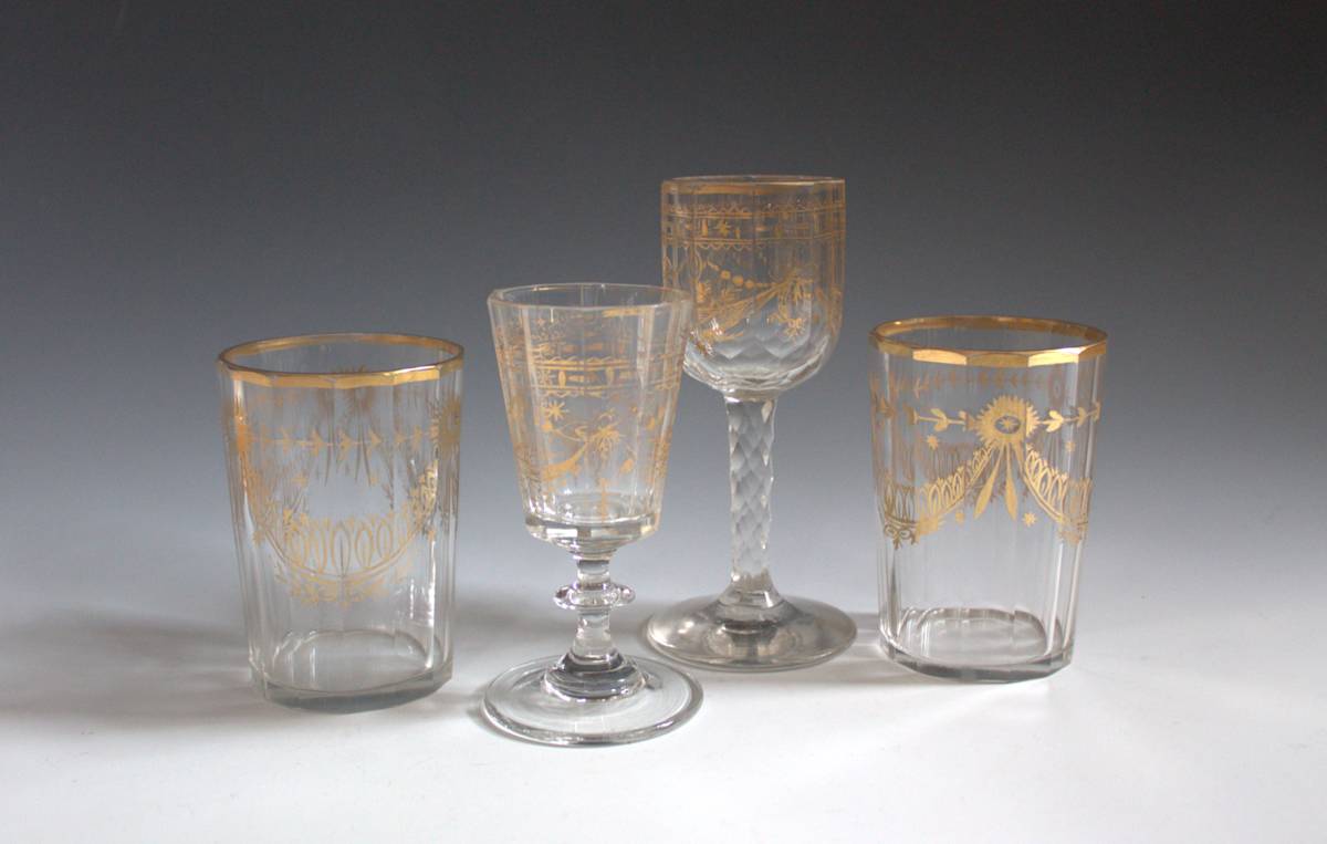 Glasses (Set of Eight) by Unknown, Bohemia, Image 1.