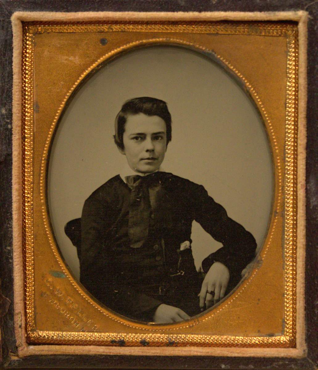 Ambrotype by Charles W. Teller, Image 1.