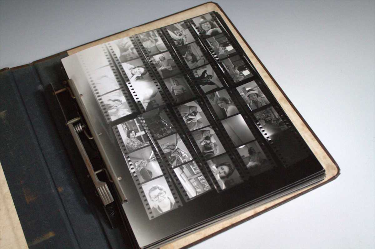 Contact Sheets by Milo V. Stewart, Image 1.
