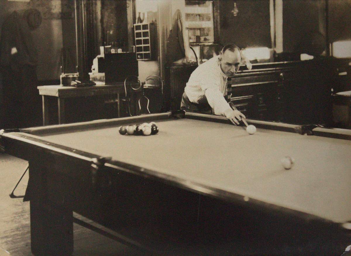 Playing Pool by Biles Studio 