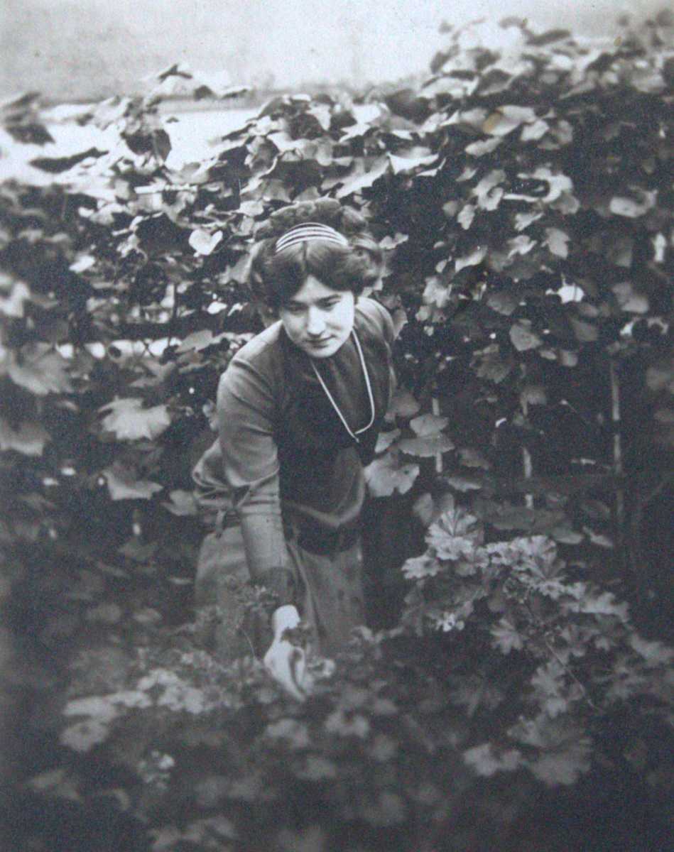 Tending Flowers by Unknown, United States, Image 1.