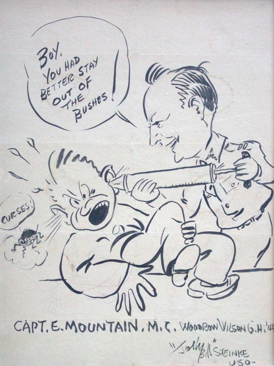 Cartoon by "Jolly" Bill Steinke 