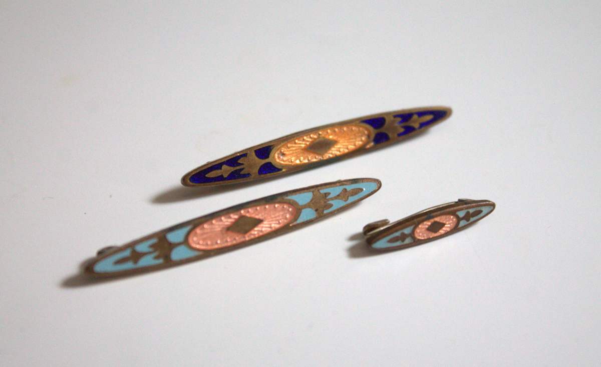 Pins (Set of Three) by Unknown, Image 1.