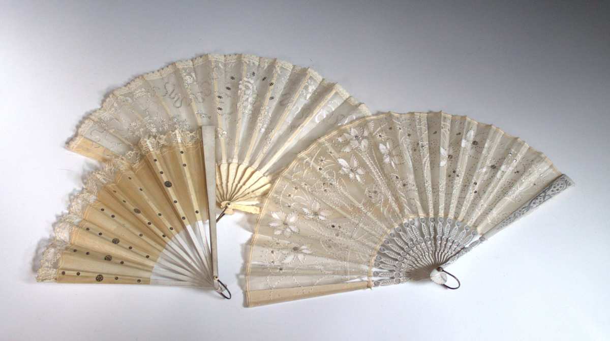 Fans (Set of Three) by Unknown, France, Image 1.