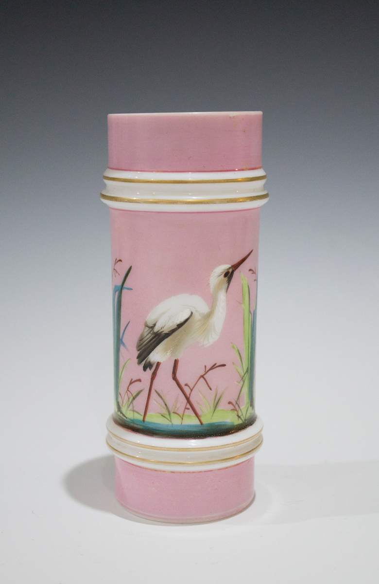 Ring Vase by Mt. Washington Glass Company, Image 1.