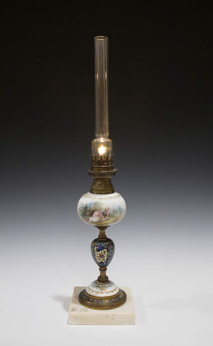 Lamp by Sevres, Image 1.