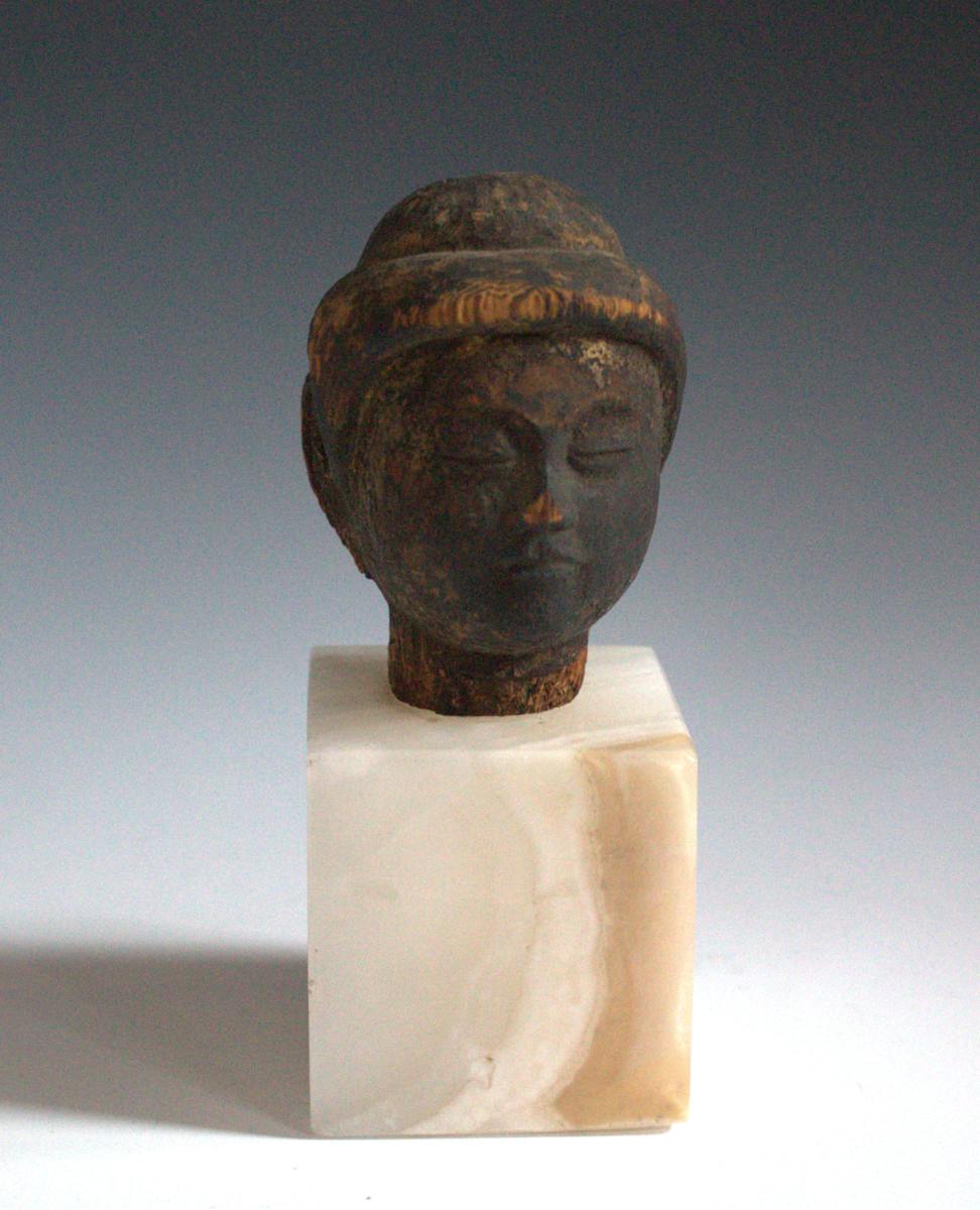 Buddha Head by Unknown, Asia, Image 1.