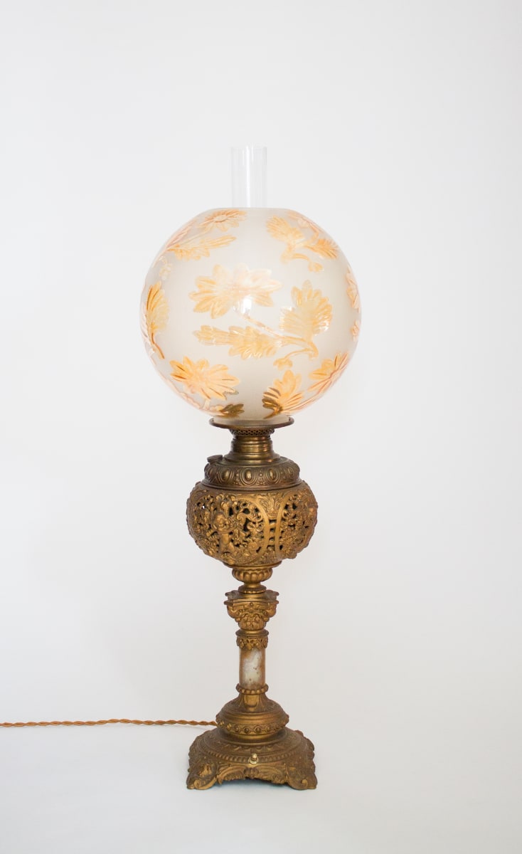 Banquet Lamp by Bradley & Hubbard Manufacturing Company, Image 2.