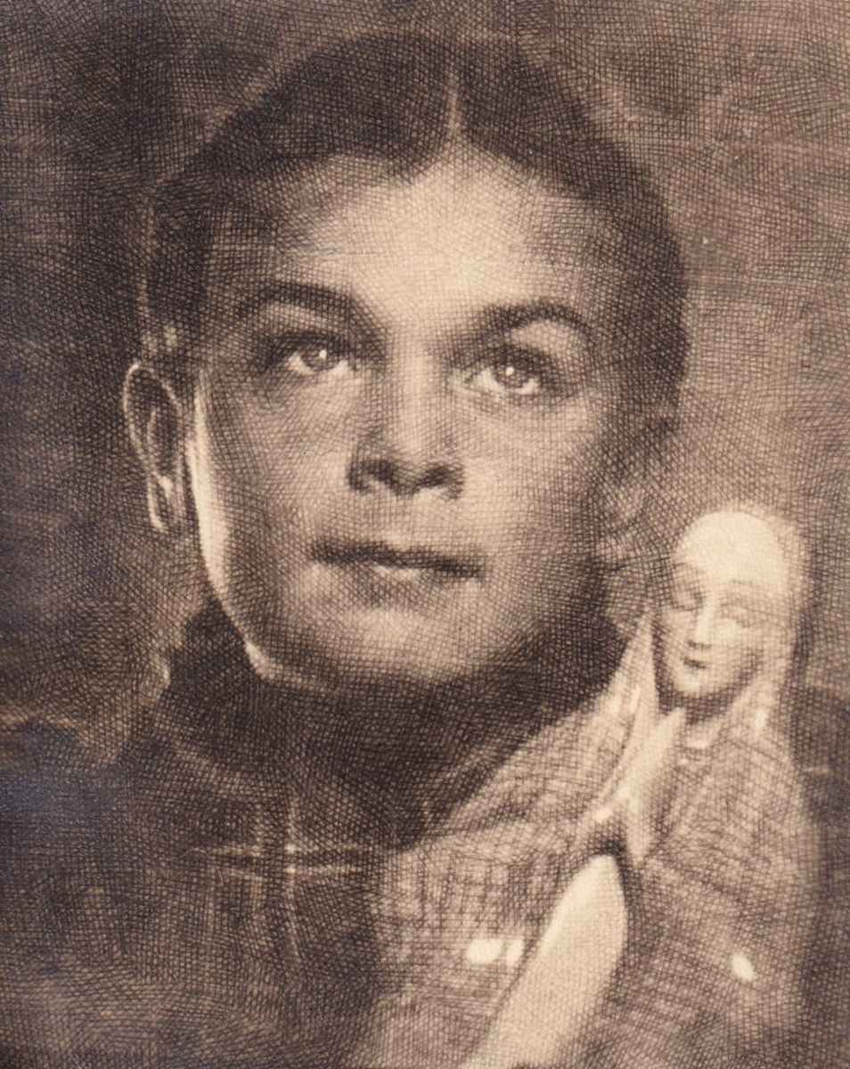 Untitled (Girl with Madonna) by Mitchel A. Obremski 