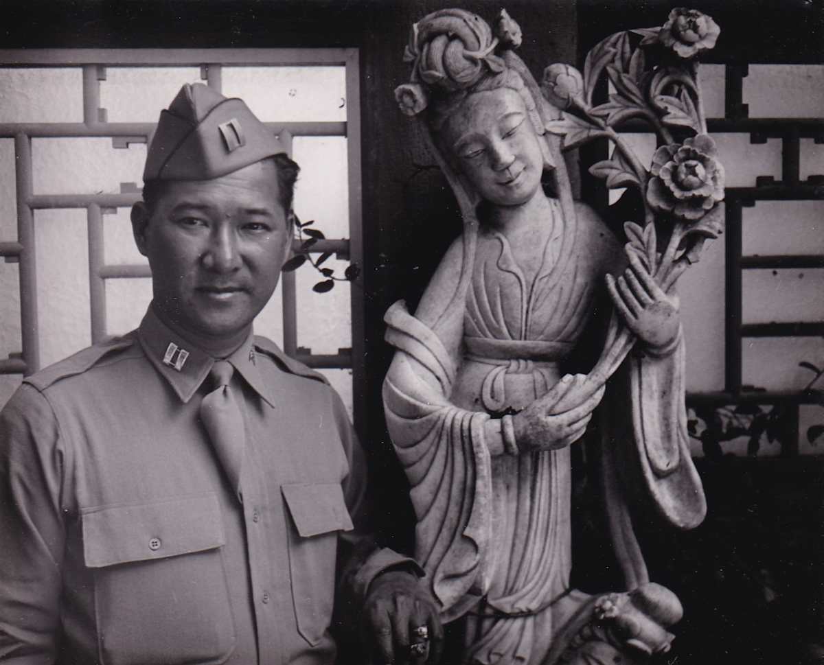 Untitled (Soldier with Guanyin) by Mitchel A. Obremski 
