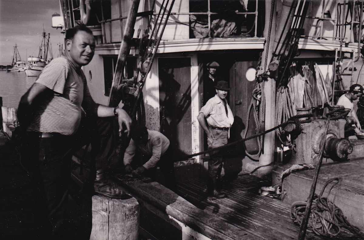 Fishing Boat, France by Mitchel A. Obremski 