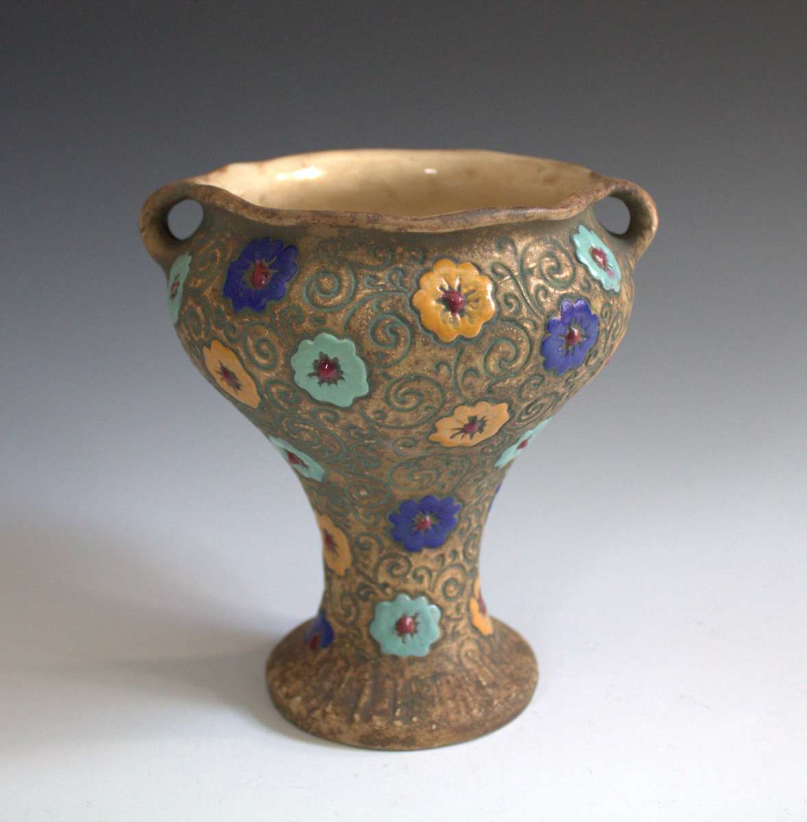 Vase by Teplitz Amphora, Image 1.