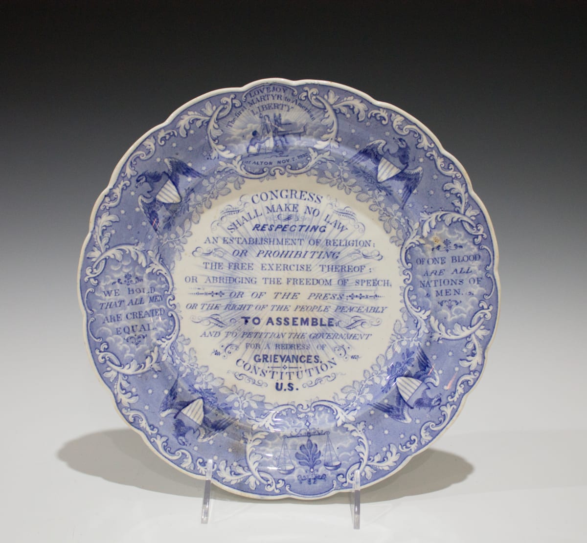Plate by Unknown, England 