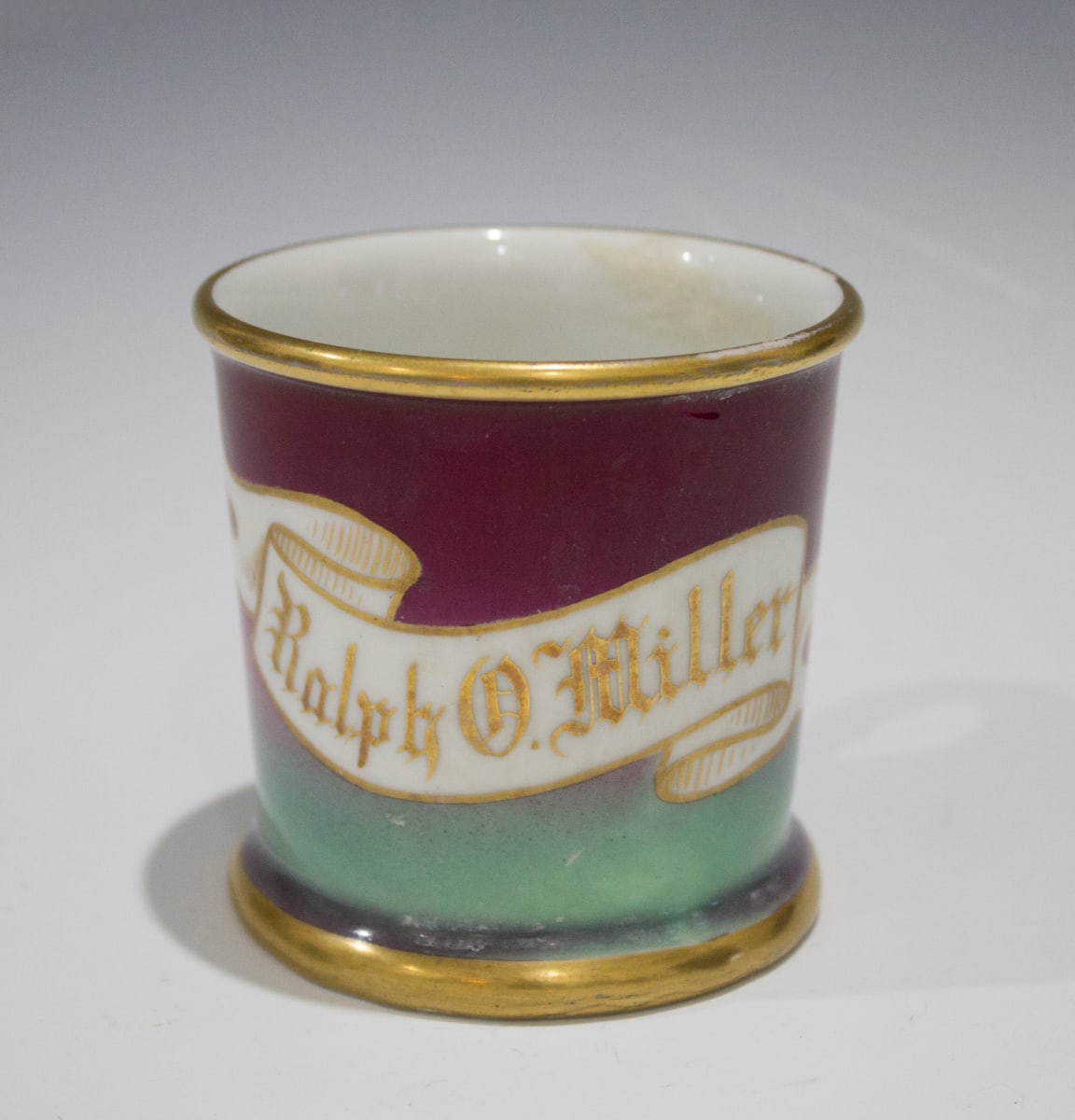Shaving Mug by Onondaga Pottery Company, Image 2.
