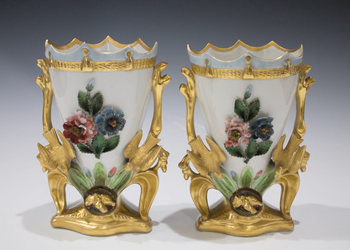 Pair of Spill Vases by Unknown, France 